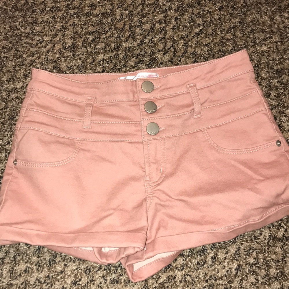 Pink shorts